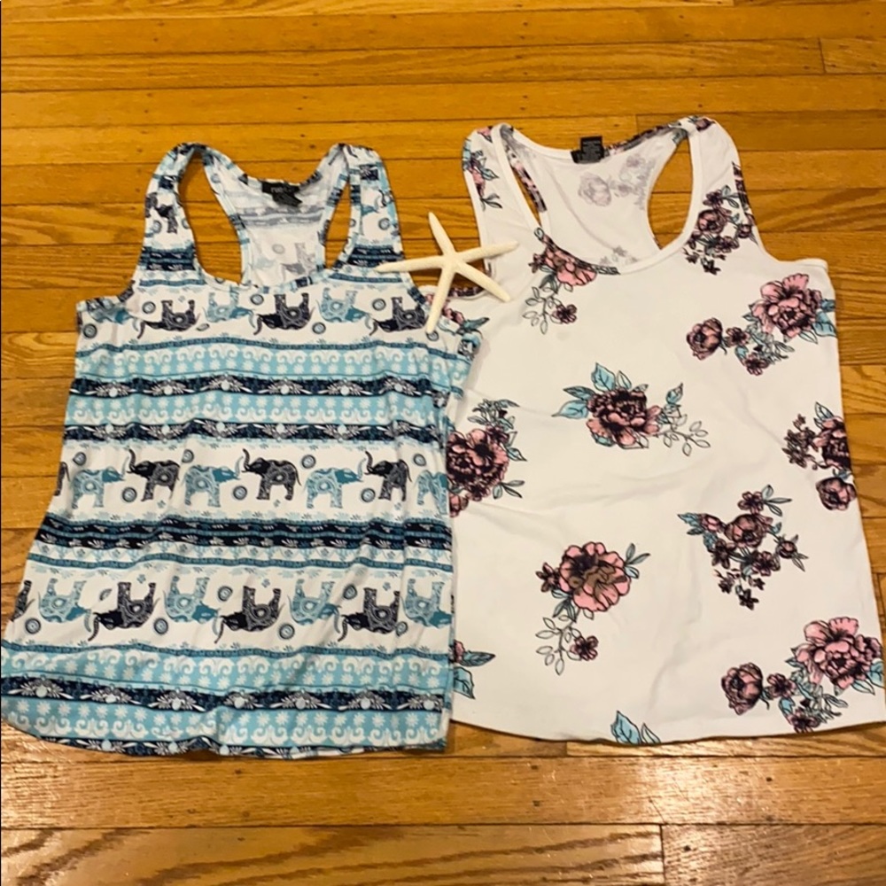 Fitted tank tops